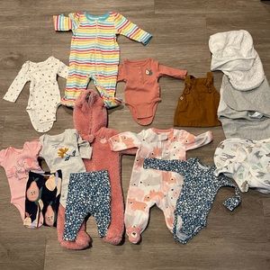 BABY GIRL BUNDLE NB - 3MO